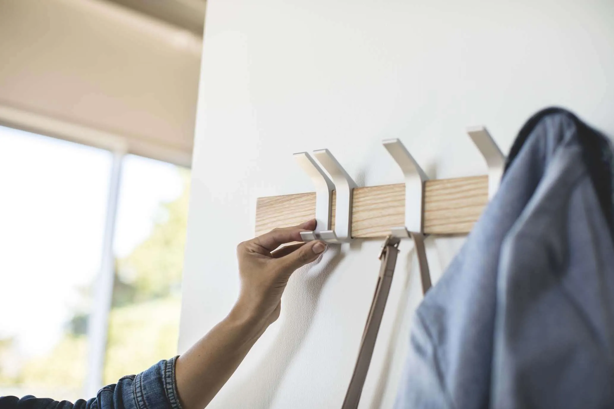 Wall-Mounted Coat Hooks