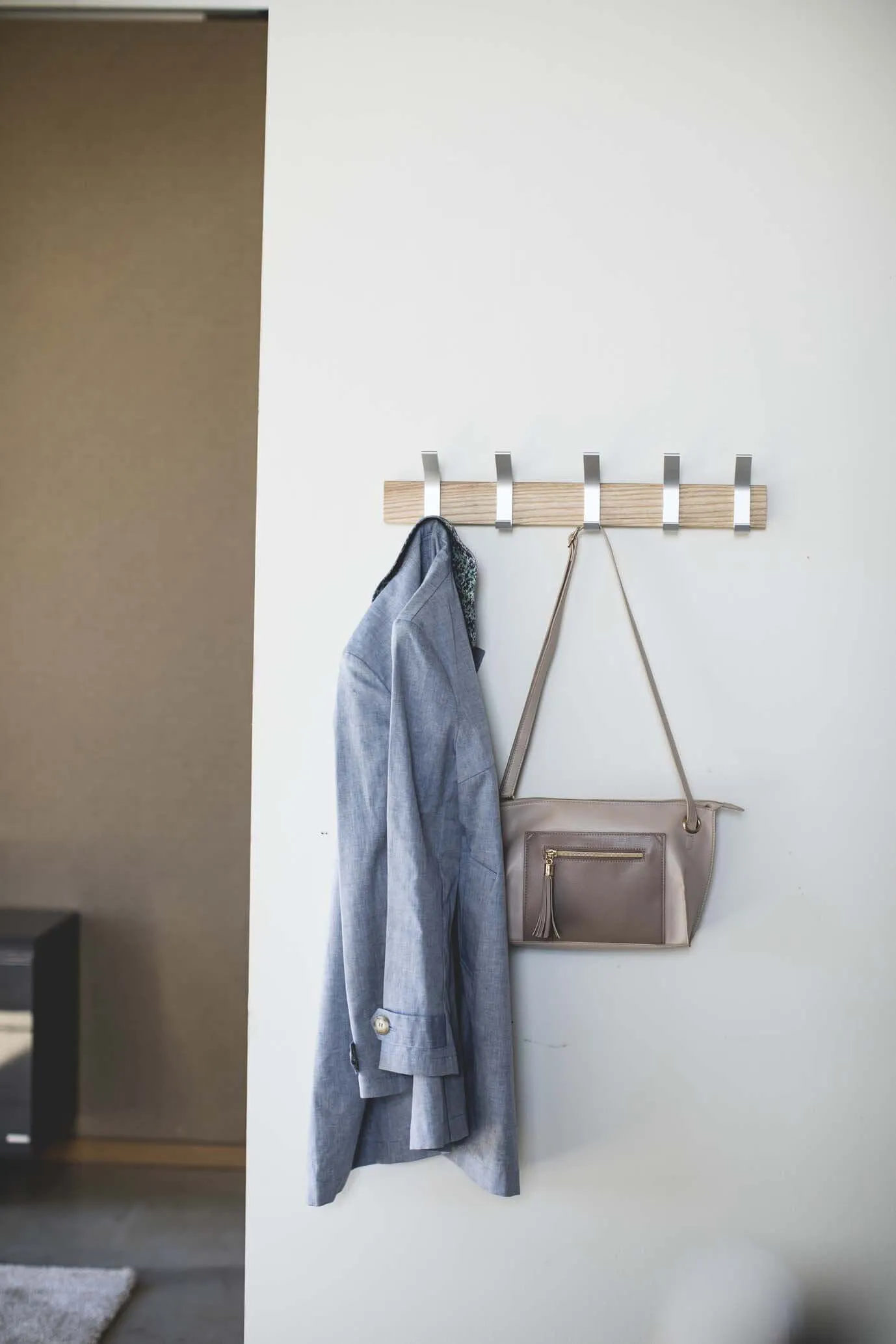 Wall-Mounted Coat Hooks