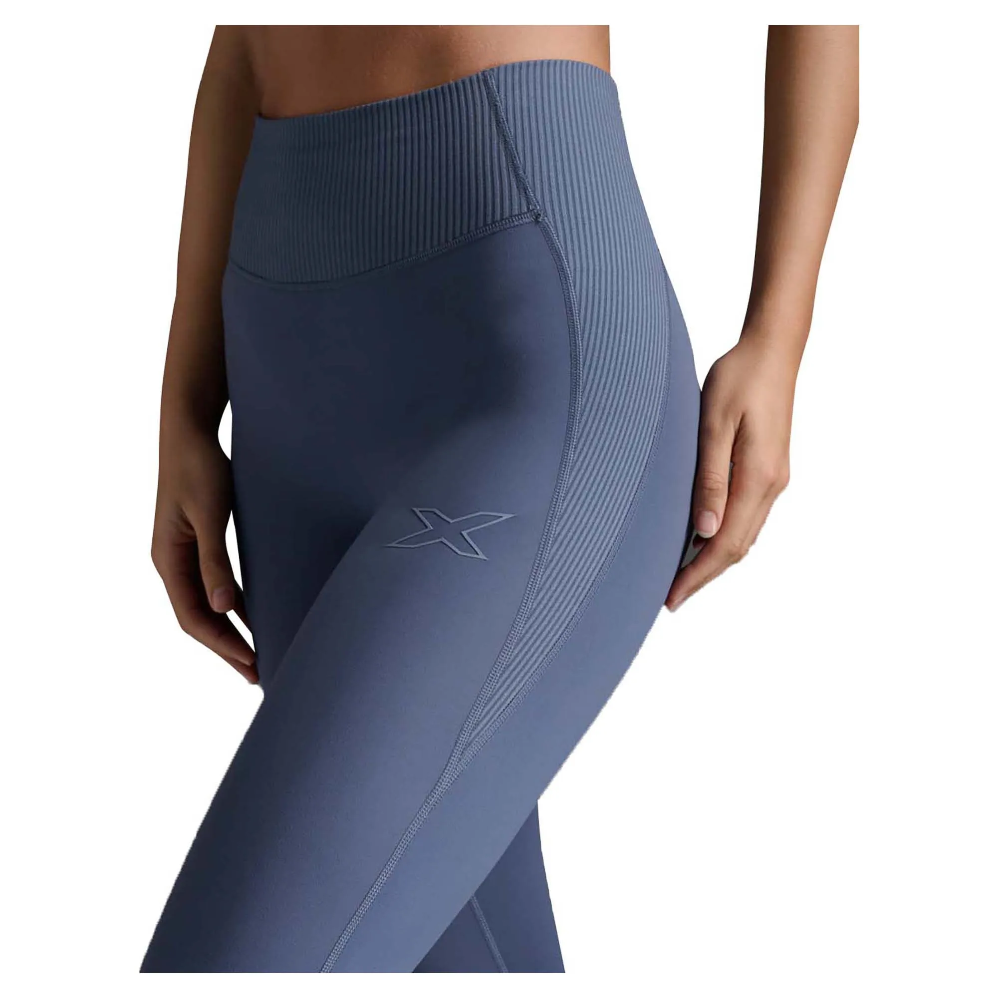 Women's Ribbed Hi-Rise Compression Tights