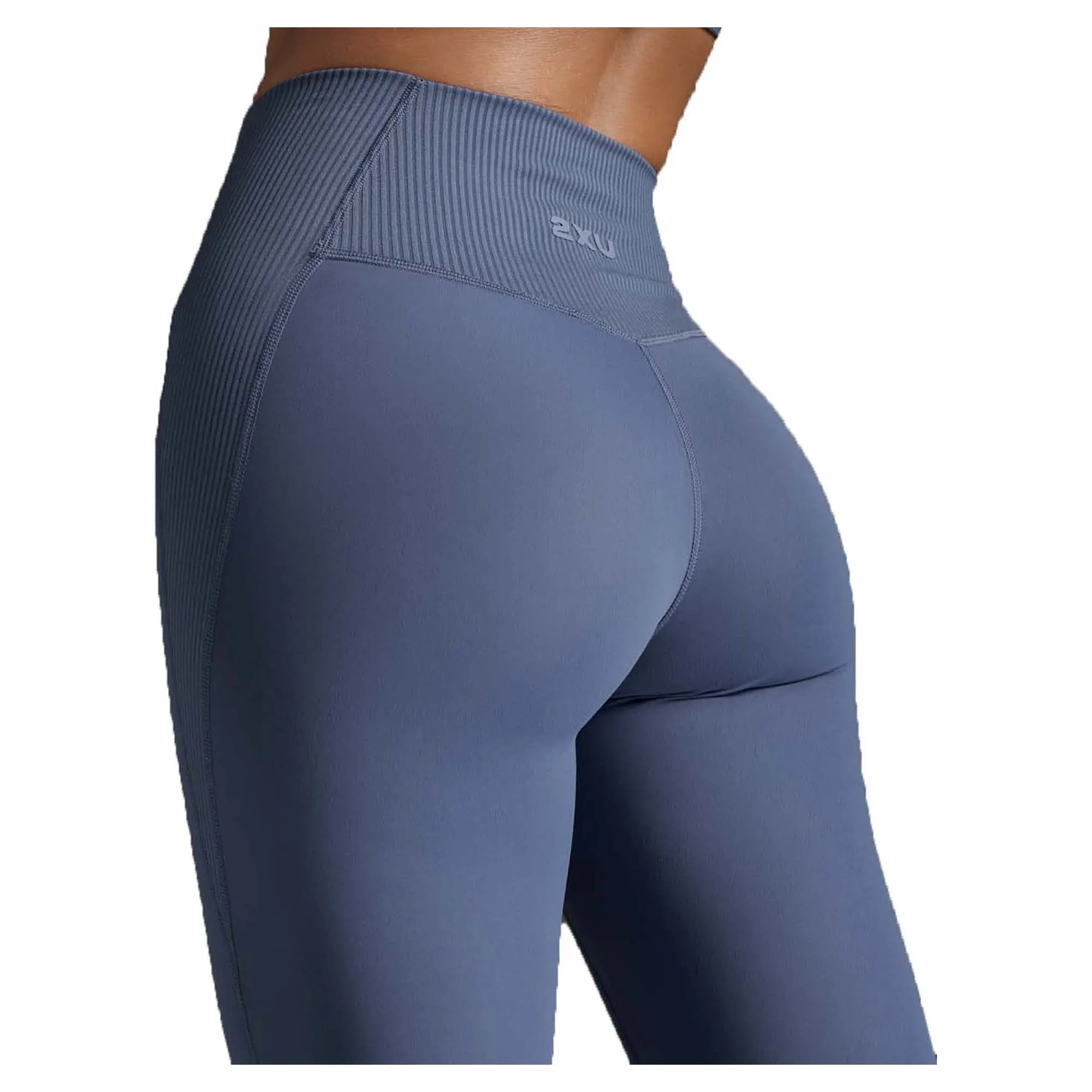 Women's Ribbed Hi-Rise Compression Tights