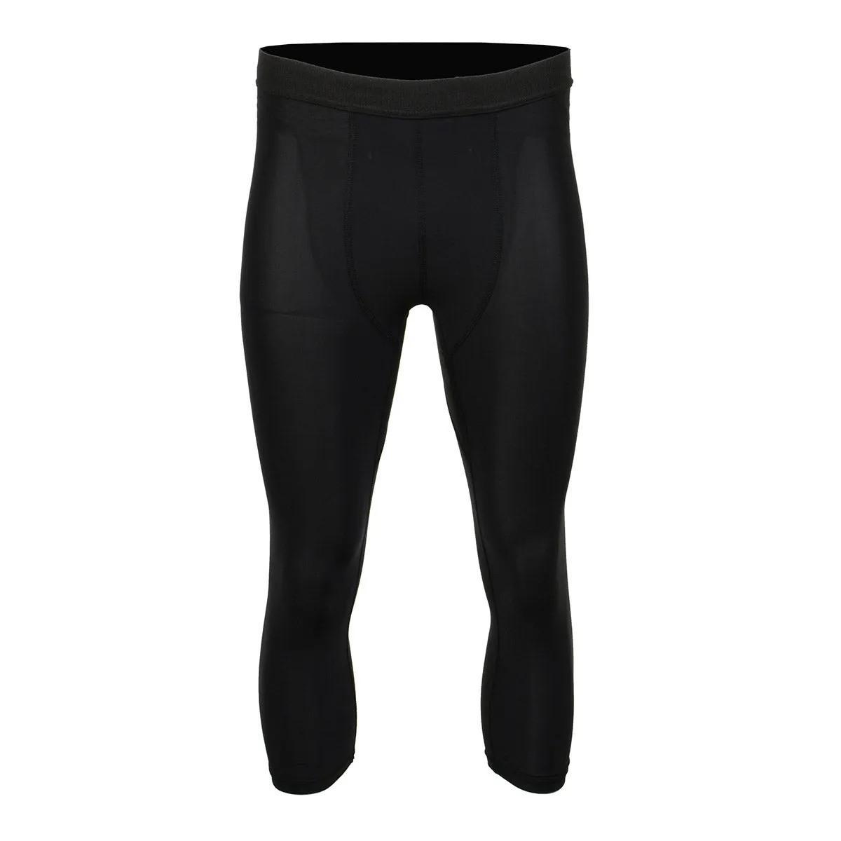 X-Fitness XFM7003 Men's Black 3/4 Length Compression Base Layer