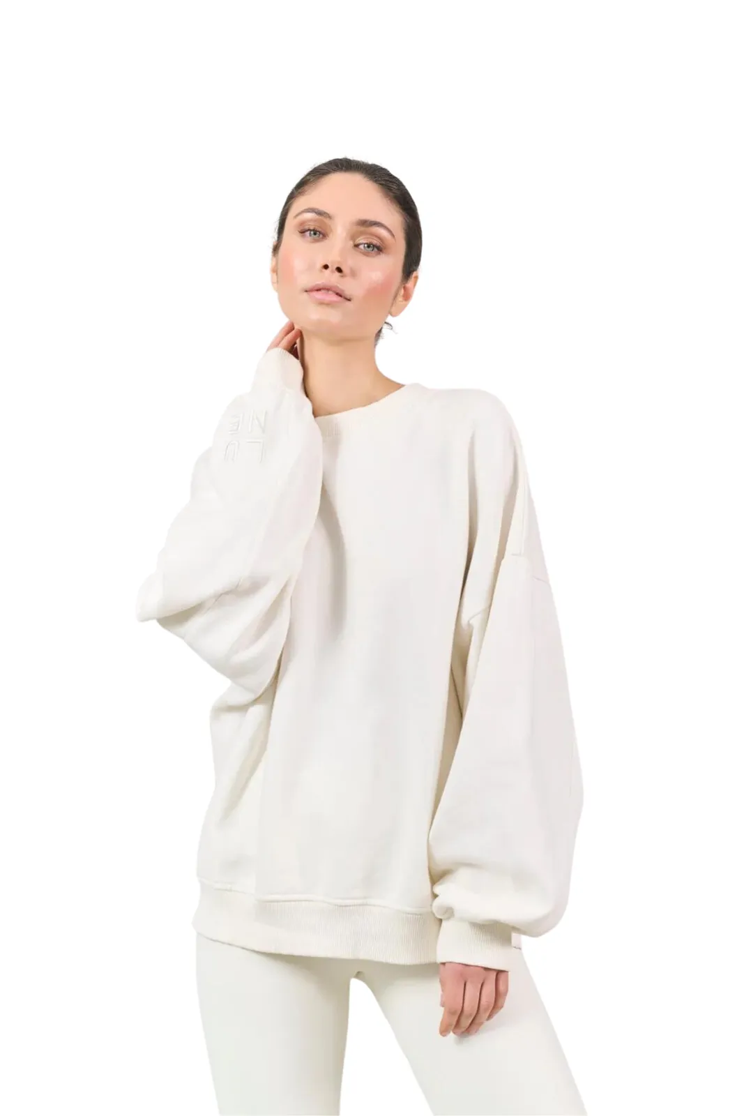 Zane Oversized Sweater Marshmellow